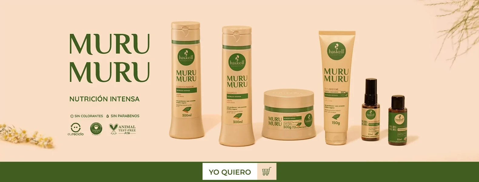 Ideal para cabellos secos y opacos