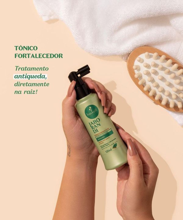 Jaborandi Tónico Fortalecedor Anticaída 120ml - Imagen 2